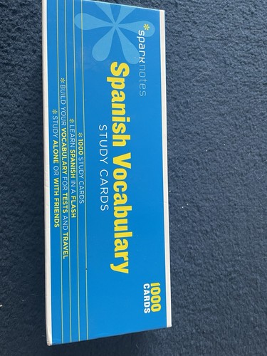 Sparknotes study cards - sparknotes,