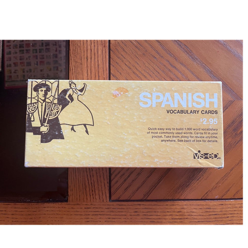 Vis spanish vocabulary - spanish,