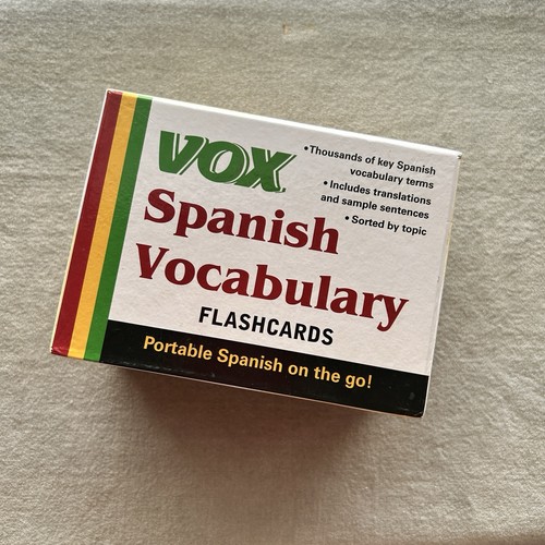 Vox spanish vocabulary - vox,