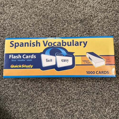 Spanish vocabulary quick - vocabulary, (quick
