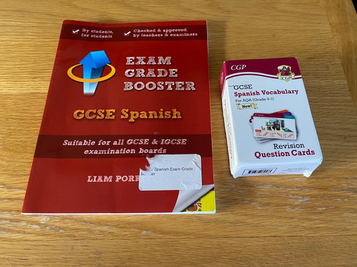 Cgp gcse spanish vocabulary - gcse,