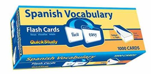 Quick study spanish - study-spanish, vocabulary