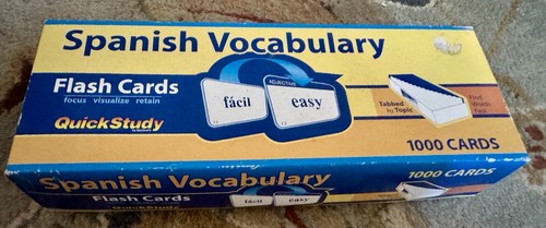 Quick study spanish vocabulary - study,