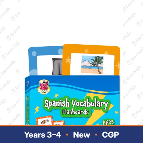 Spanish vocabulary flashcards - spanish,