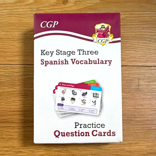 Cgp ks3 spanish vocabulary - ks3,