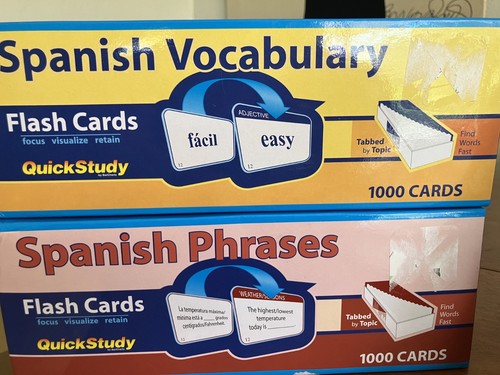 Quick study spanish vocabulary - quick,
