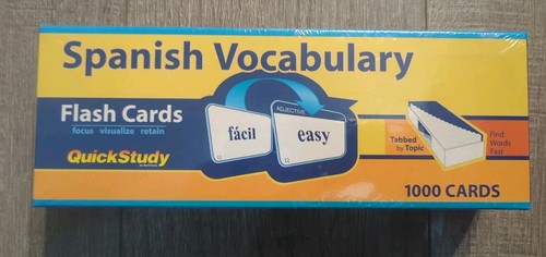 Spanish vocabulary flashcards - vocabulary,