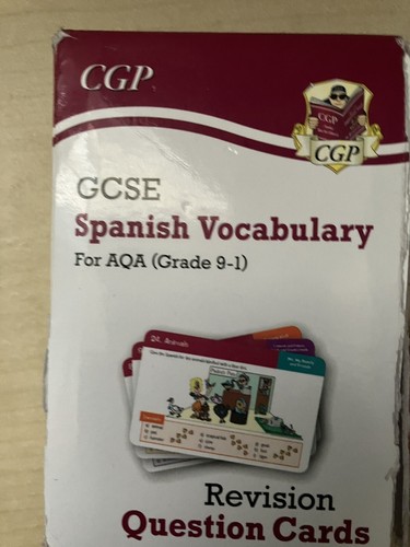 Gcse spanish vocabulary - gcse,