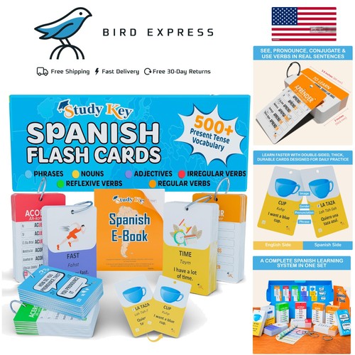 500 spanish vocabulary flash - spanish,