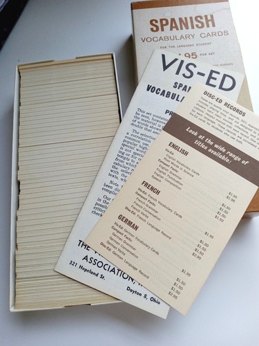 Vis spanish vocabulary - vis-ed,