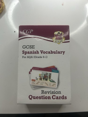 Gcse spanish vocabulary cgp - gcse,