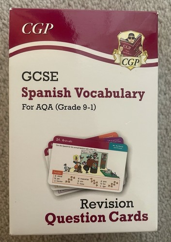 Cgp gcse spanish vocabulary - spanish,