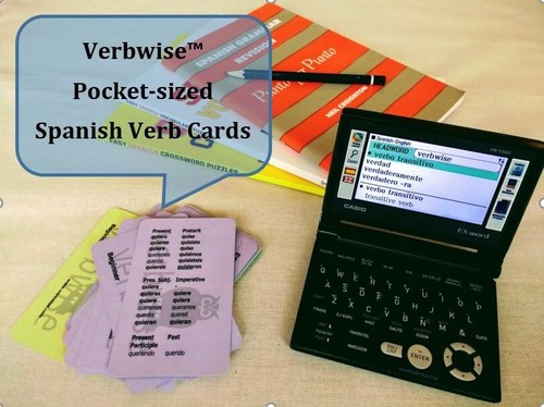 Spanish verb flashcards with - spanish,