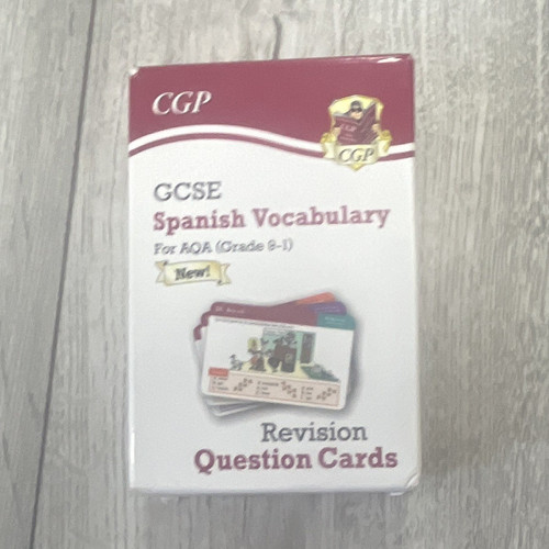 Cgp gcse spanish vocabulary - spanish,