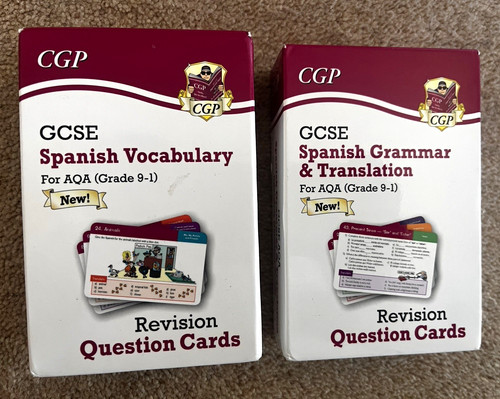 Cgp gcse spanish revision - gcse,