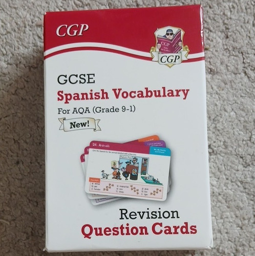 Cgp gcse spanish vocabulary - spanish,