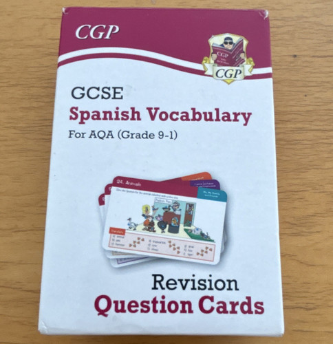 Cgp gcse spanish vocabulary - spanish,