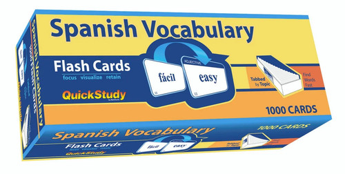 Spanish vocabulary 1000 flash - spanish,