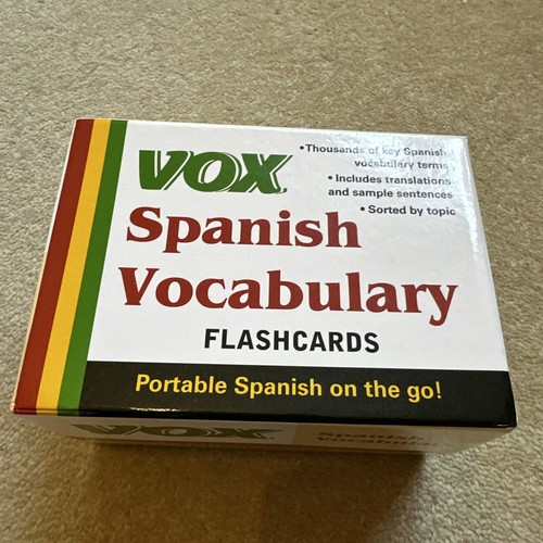 Vox spanish vocabulary - vox,