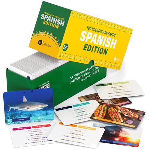 Engaging spanish flash cards - engaging,