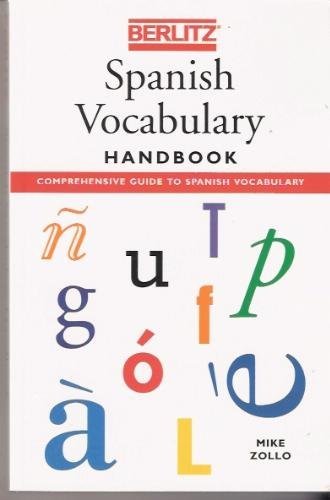 Spanish vocabulary handbook - spanish,