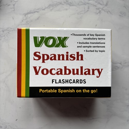 Vox spanish vocabulary - vox,