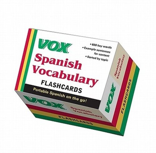Vox spanish vocabulary - spanish,