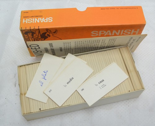 Spanish vis vocabulary - vis-ed,