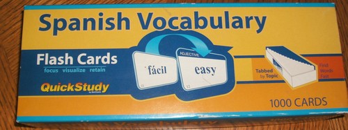 Quick study spanish vocabulary - quick,