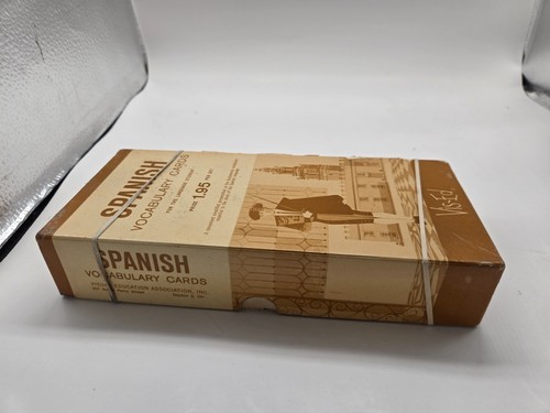 Vintage vis spanish - vis-ed, *
