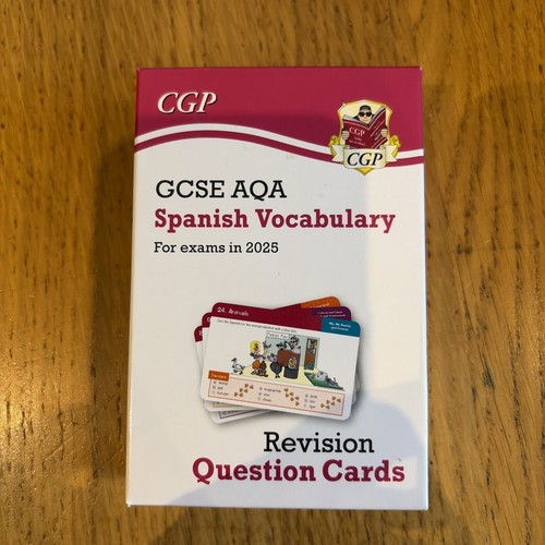 Gcse aqa spanish vocabulary - gcse,