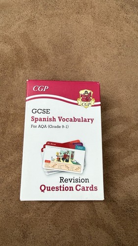 Gcse spanish vocabulary cgp - spanish,